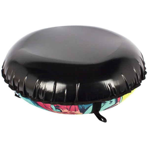 Тюбинг-ватрушка Snowstorm BZ-90 Wave / W112866 (90см, голубой/черный)