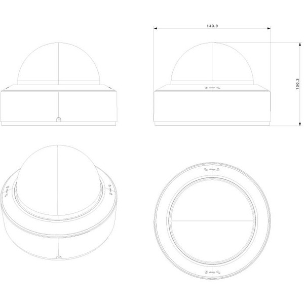 IP камера PROVISION-ISR DAI-380IPE-MVF
