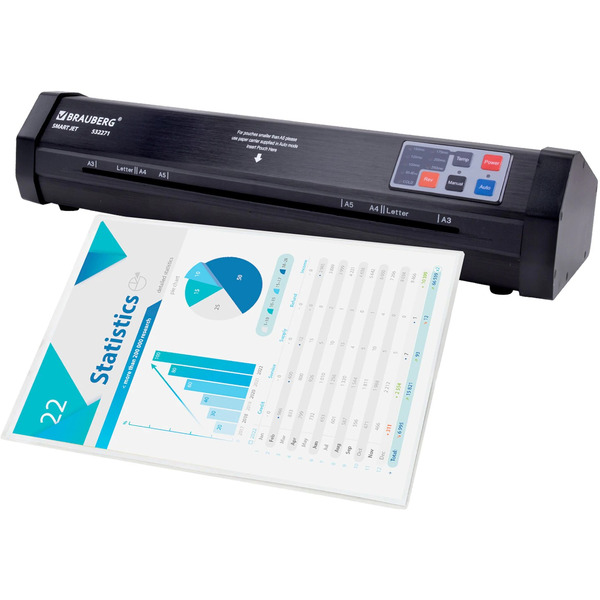 Ламинатор BRAUBERG SMART JET А3 532271