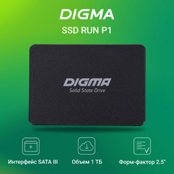 SSD Digma Run P1 1TB DGSR2001TP13T