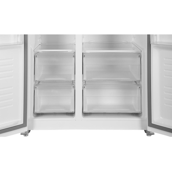 Холодильник Hyundai CS5003F (белое стекло)