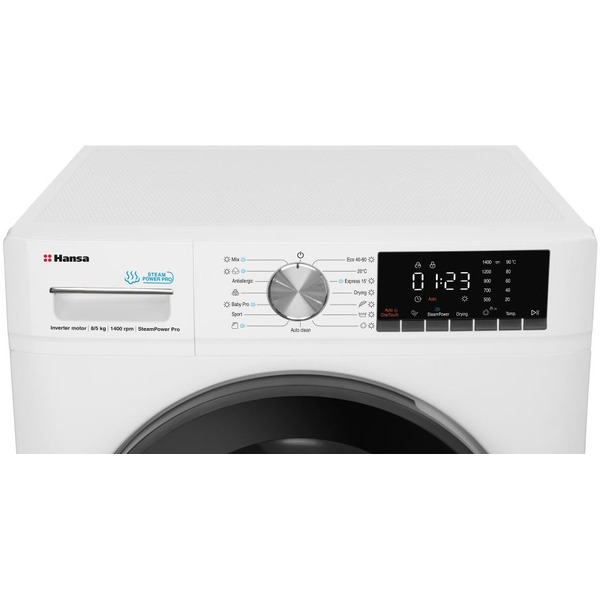 Стирально-сушильная машина Hansa WDHG814481W