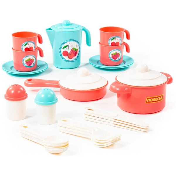 Набор детской посуды Полесье Настенька на 4 персоны (V3) 79930