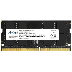 Оперативная память Netac Basic SO DDR4-2666 8GB C19 NTBSD4N26SP-08