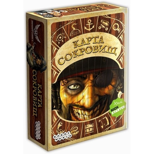 Настольная игра Мир Хобби Карта сокровищ 1337