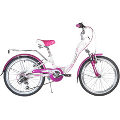 Детский велосипед Novatrack Angel 20 2019 20AH6V.ANGEL.WT9 (белый)