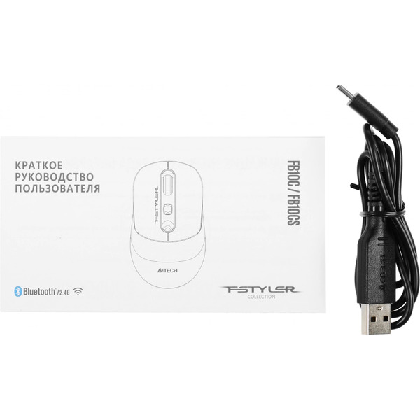 Мышь A4Tech Fstyler FB10C (черный)