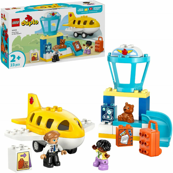 Конструктор LEGO Duplo Впервые в аэропорту 10443