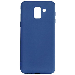 Бампер Bingo Matt TPU для SAMSUNG Galaxy J6 2018 (J600) Синий