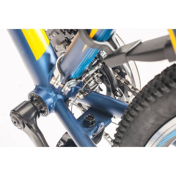 Велосипед Stels Navigator 410 V 24 21-sp V010 (синий/желтый)