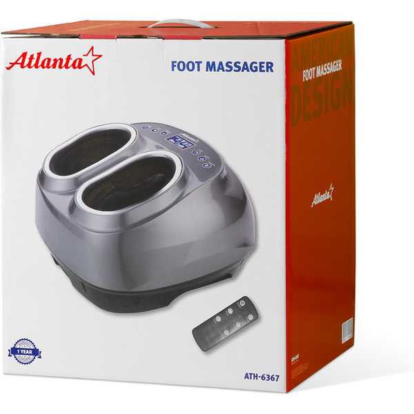Массажер для ног Atlanta ATH-6367 (серый)