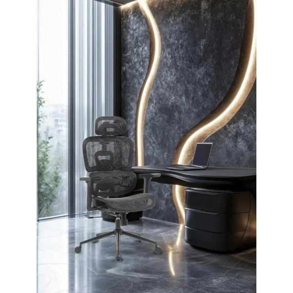 Офисное кресло MYROO Office HS-3852H-1-B Impact Black