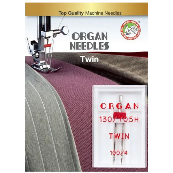 Иглы двойные Organ 1-100/4 Blister