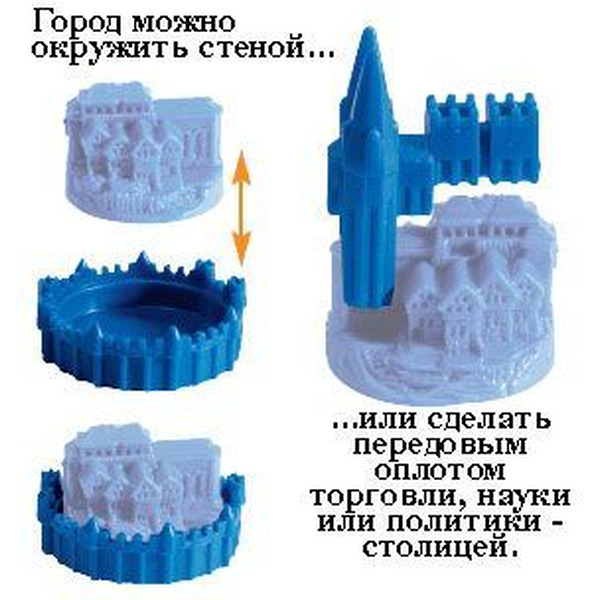 Настольная игра Hobby World 915851 Колонизаторы Catan : Города и рыцари (2024)