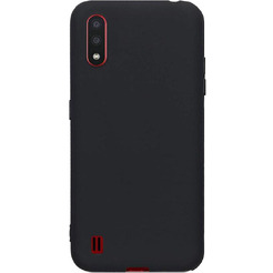 Бампер Bingo Matt TPU для SAMSUNG Galaxy A01 Черный