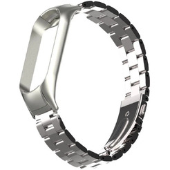 Ремешок Bingo Stainless для Xiaomi Mi Band 3/4 Серебристый