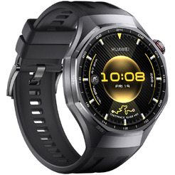 Смарт-часы HUAWEI Watch GT 6 Pro 46mm (ATM-B29) черный, с черным ремешком из фторэластомера