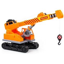 Кран Полесье Монолит гусеничный кран 89649 (оранжевый)