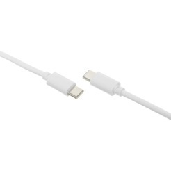 Кабель Buro USB Type-C - Type-C PD15W (1 м, белый)