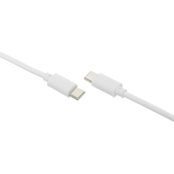 Кабель Buro USB Type-C - Type-C PD15W (1 м, белый)