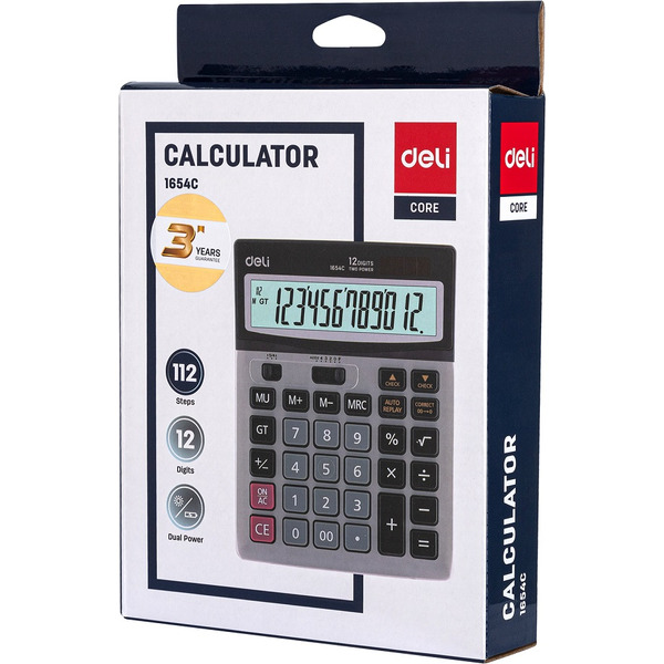 Калькулятор DELI 1654C