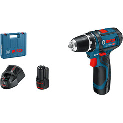Дрель-шуруповерт Bosch GSR 12V-15 в чем. 2-LI Professional (0601868122)