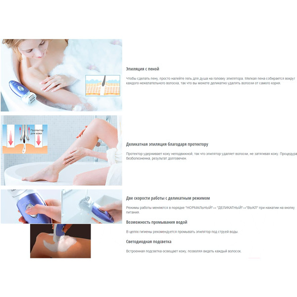 Эпилятор PANASONIC ES-ED23-V520