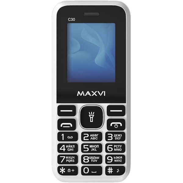 Мобильный телефон Maxvi C30 (белый)