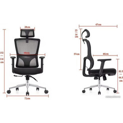 Кресло офисное SITUP VICTORIA A WHITE/GRAY