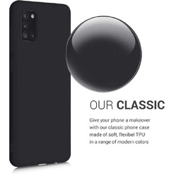 Бампер Bingo Matt TPU для SAMSUNG Galaxy A31 Черный