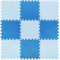 Коврик-пазл Юнландия 9 элементов 30х30см 664662