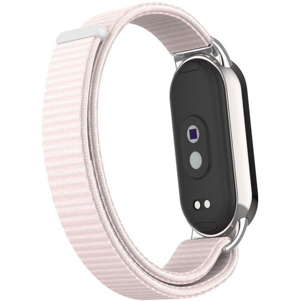 Ремешок Bingo Nylon для Xiaomi Mi Band 8 Пудровый
