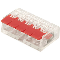 Клемма монтажная 5-проводная Feron LD221-415 32419 (5 шт)