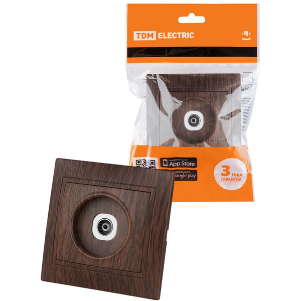 Розетка телевизионная TDM Electric Таймыр SQ1814-0322