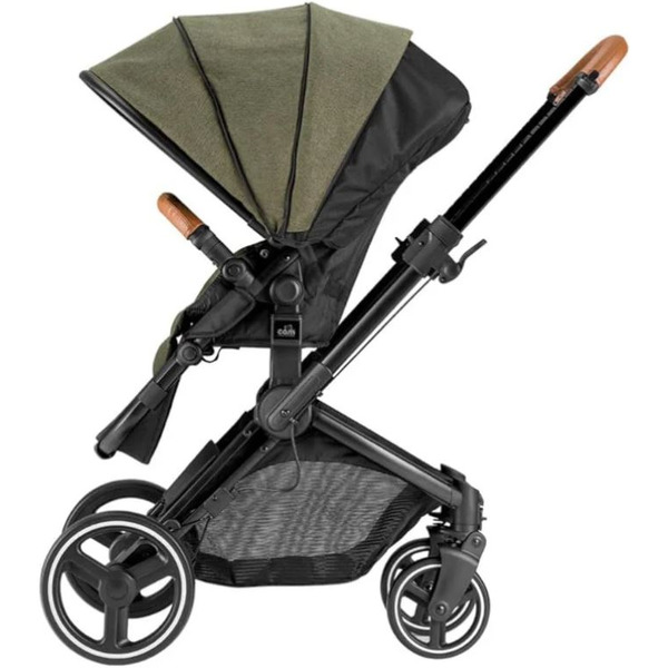 Универсальная коляска CAM Next Evo (3 в 1, зеленый-черный/черная рама)