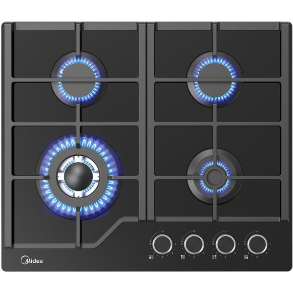 Встраиваемая газовая варочная поверхность Midea MG699TGB