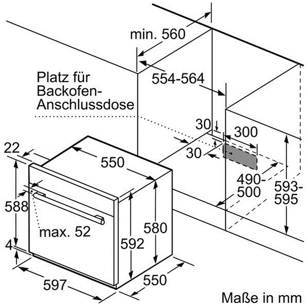 Газовый духовой шкаф Bosch HGN10G050