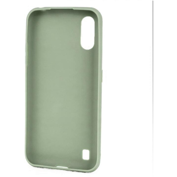 Накладка CASE Matte Samsung Galaxy M01 (салатовый)