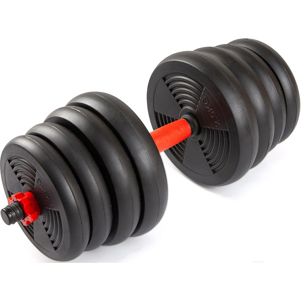 Набор гантелей AMETIST со штангой и гирями 6в1 30 кг