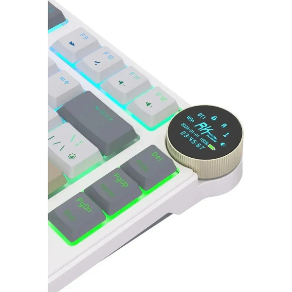 Клавиатура механическая Royal Kludge N80 Red switch RK Pearly Dawn