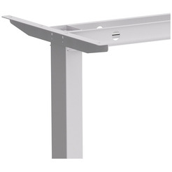 Стол подъемный WellDesk WDE Basic 130x67.5х1.8 (белый/акация лэйкленд)
