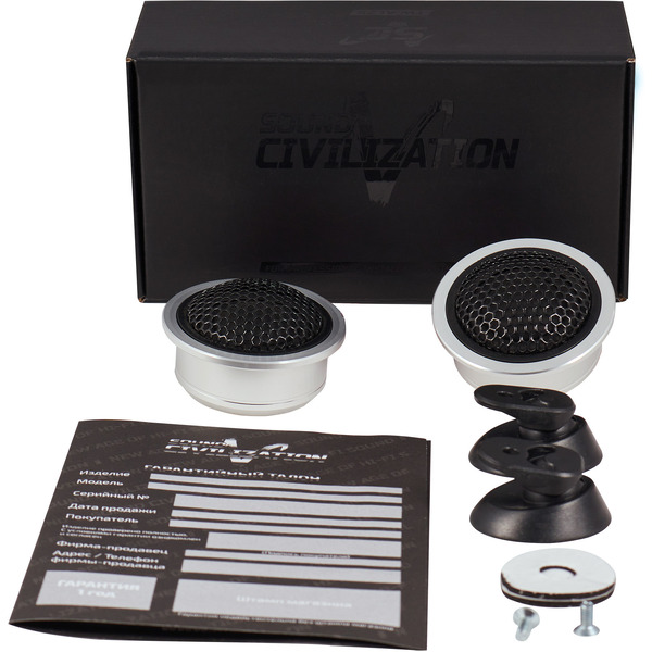 Комплект твитеров Kicx TW AL 25 Sound Civilization