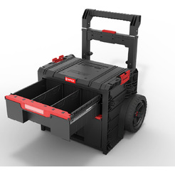 Ящик для инструментов Qbrick System PRO Cart 2.0 Plus Drawer 2 SKRWQCP2PD2CZAPG001