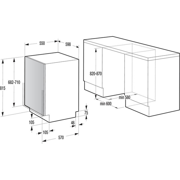 Встраиваемая посудомоечная машина GORENJE GV61211