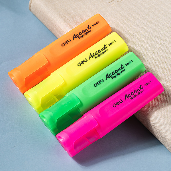 Набор текстовыделителей DELI S622 4 цвета