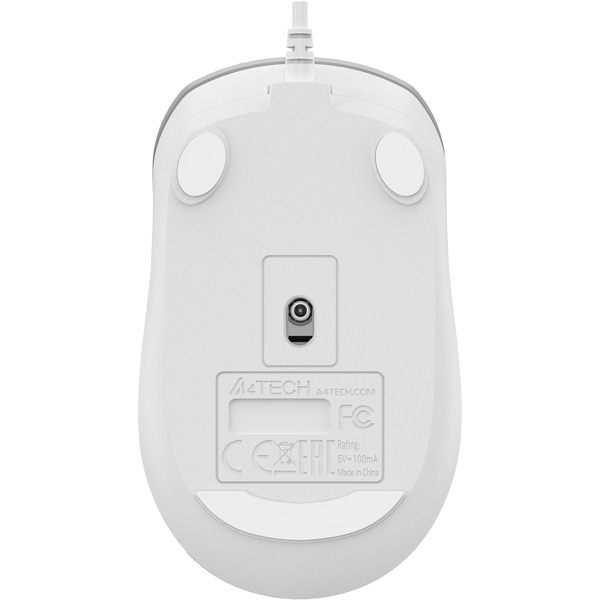 Мышь A4Tech Fstyler FM26 (серебристый)