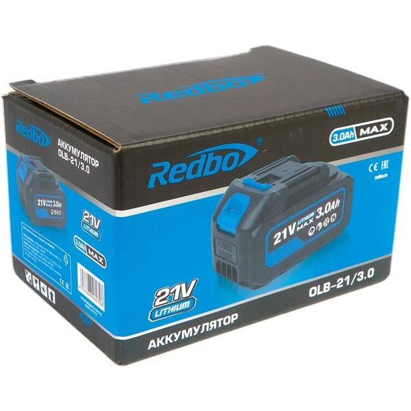 Аккумулятор для инструмента Redbo OLB-21/3.0 (21В/3 Ah)