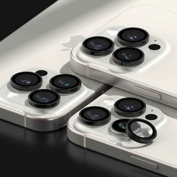 Защитное стекло RINGKE CAMERA FRAME PROTECTOR для IPHONE 16 PRO / 16 PRO MAX BLACK (2шт)