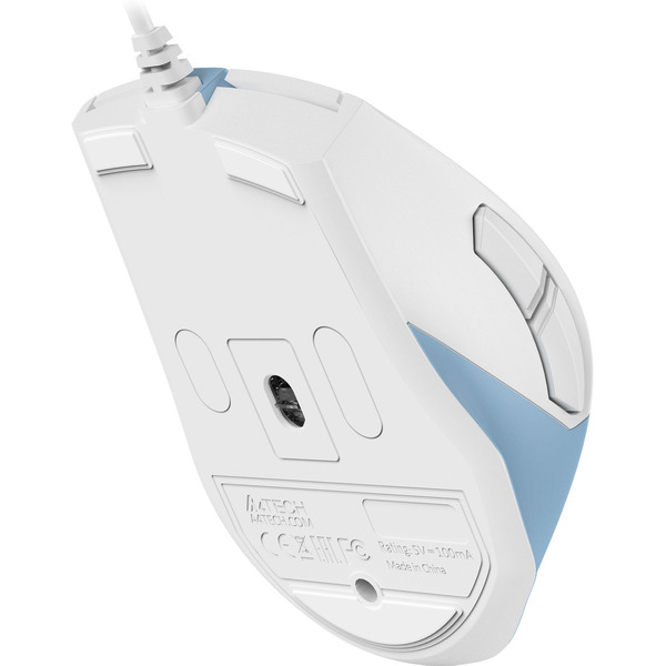 Мышь A4Tech Fstyler FM45S Air (голубой/белый)