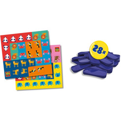 Настольная игра SES Creative Игра для улицы и дома Домино 02232